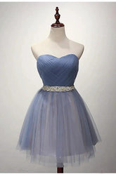 Strapless Mini Short Homecoming Cocktail Party Dresses PG112