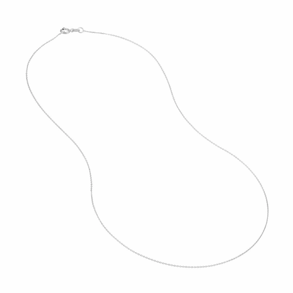 14k Gold Diamond-Cut Cable Chain, 20"