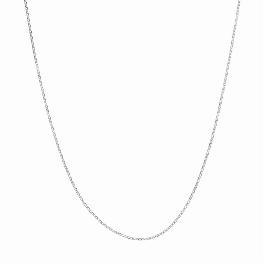 14k Gold Diamond-Cut Cable Chain, 20"