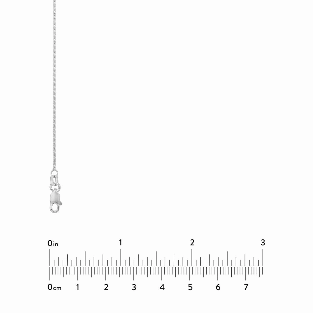 14k Gold Diamond-Cut Wheat Chain Necklace, 16"
