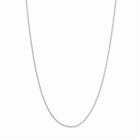14k Gold Diamond-Cut Wheat Chain Necklace, 16"