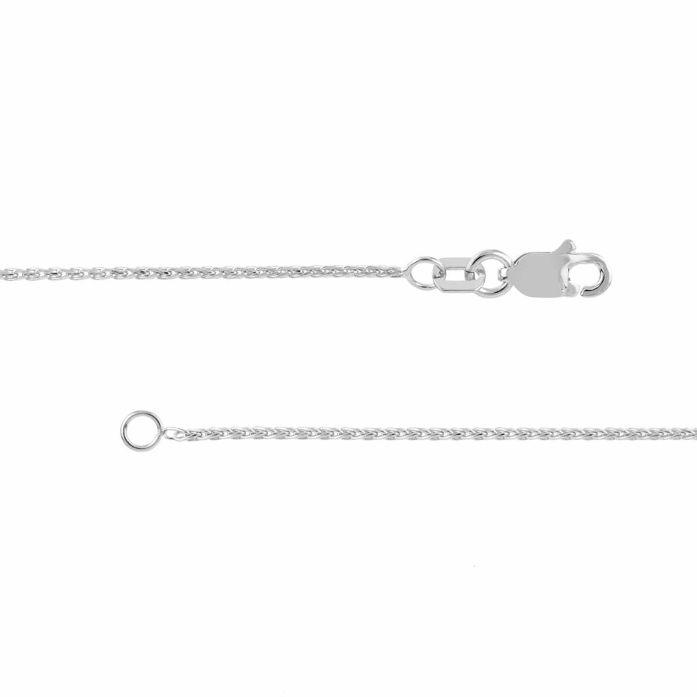 14k Gold Diamond-Cut Wheat Chain Necklace, 16"