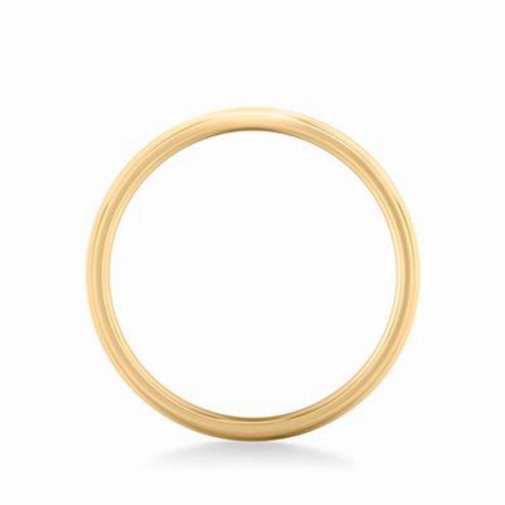 14k Gold European Fit Polished Wedding Band 5mm