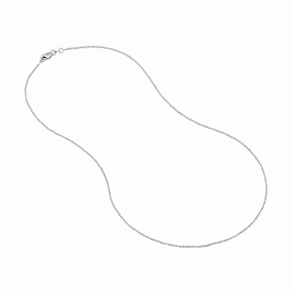 14k Gold Singapore Sparkle Chain