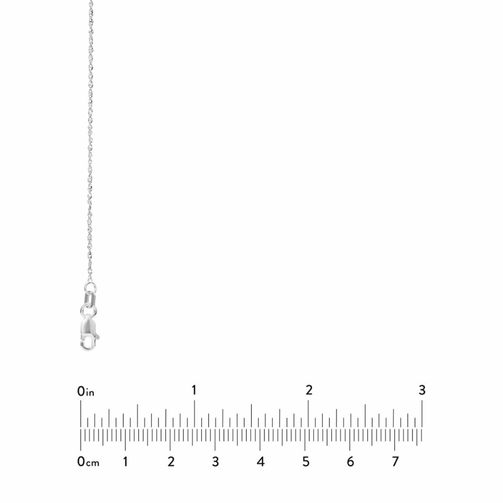 14k Gold Singapore Sparkle Chain