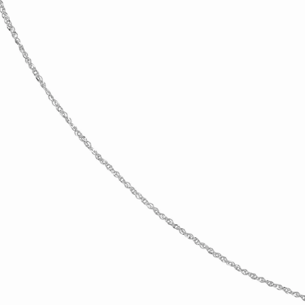 14k Gold Sparkle Cut Singapore Chain