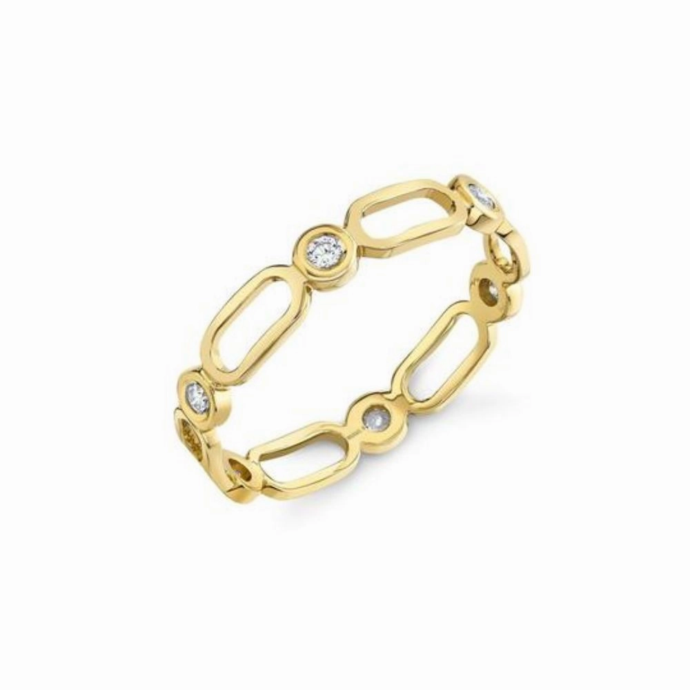 14K White Gold Ring