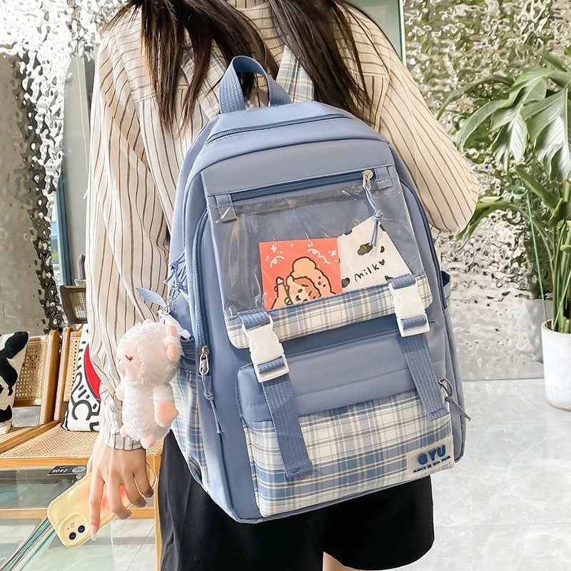 4-piece Oxford cloth backpack