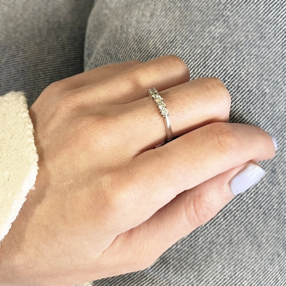 9ct White Gold 0.34cts Diamond Eternity Ring