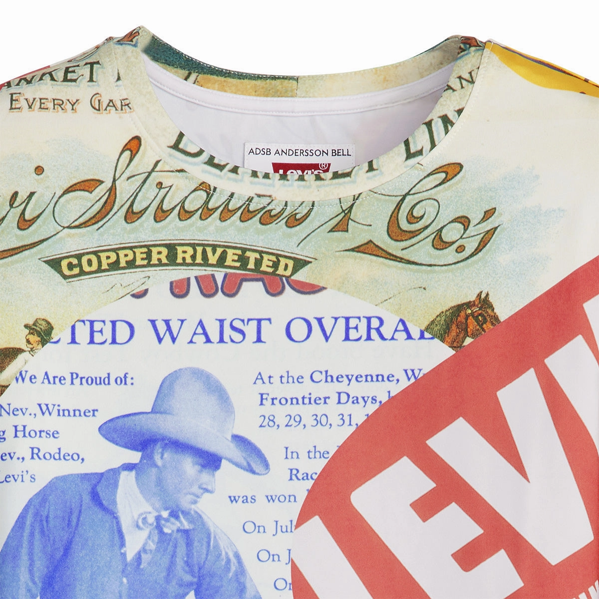   Levi's Second Skin Collage Top 'Multi'
