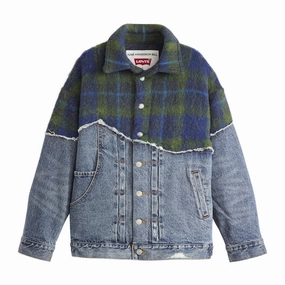   Levi's Spliced Trucker 'Indigo Green'