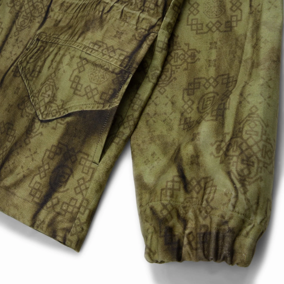   TOLQ Printed M-65 Jacket 'Olive'