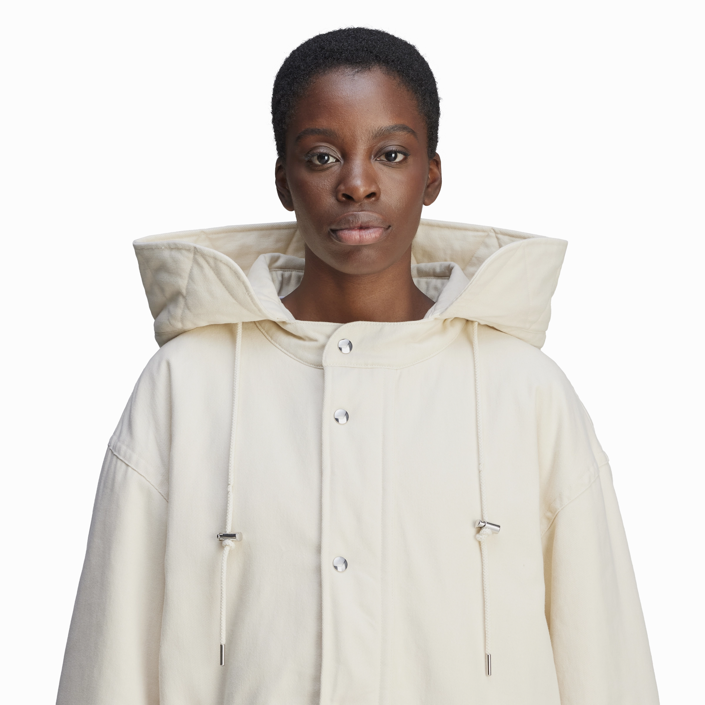   Wales Bonner Coach Coat 'Wonder White'