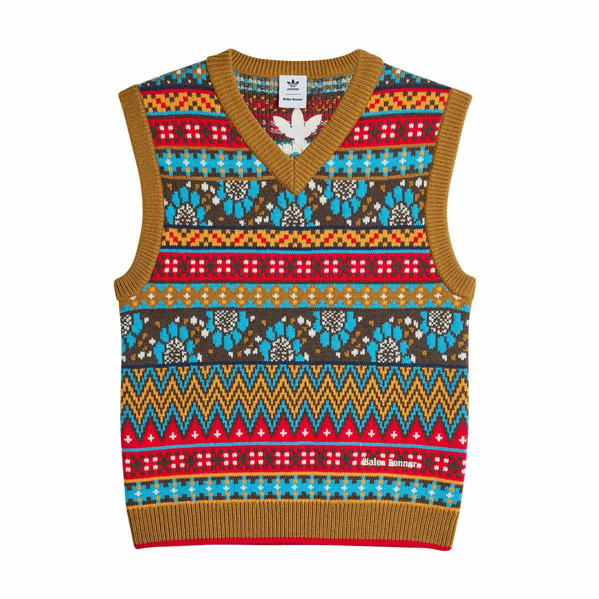   Wales Bonner Knit Vest 'Multi'