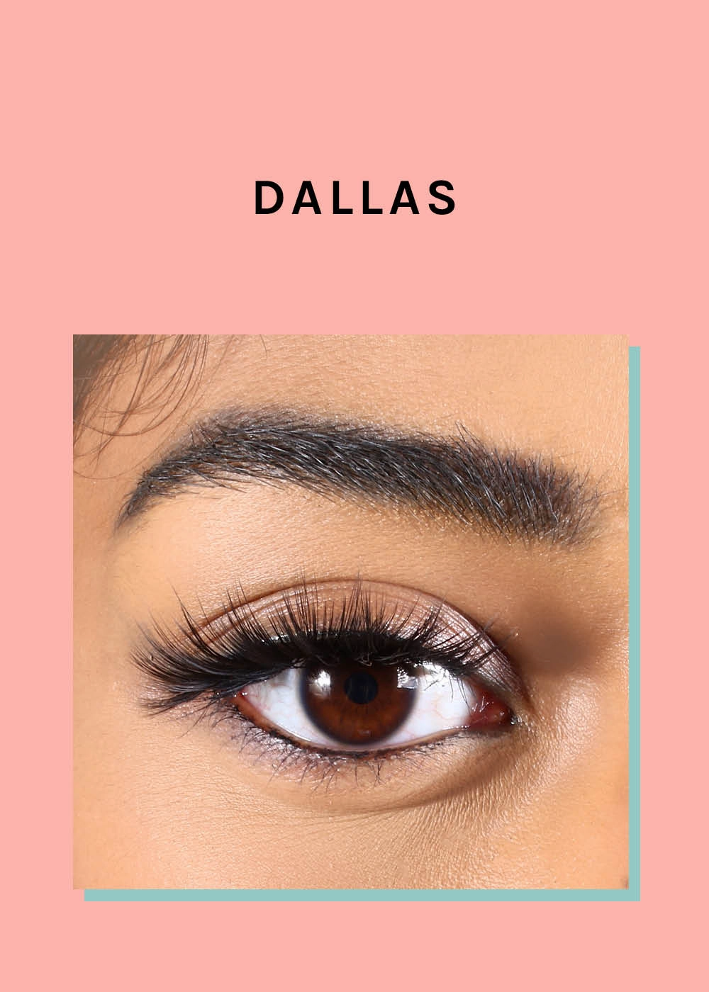 A  Glam 3D Faux Mink Lashes - Dallas