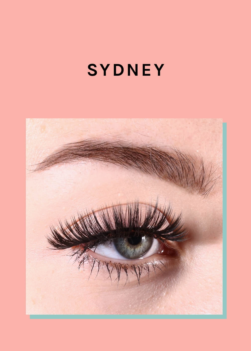A  Glam 3D Faux Mink Lashes - Sydney