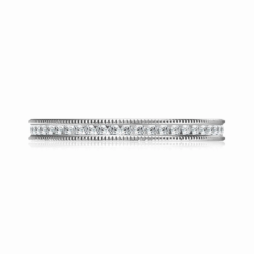 A. Jaffe Channel Set Diamond Wedding Band