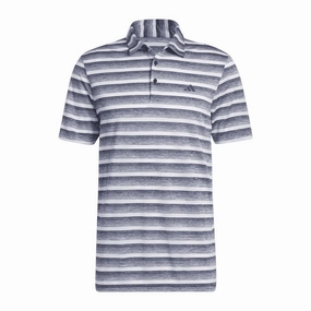 adidas 2-Colour Stripe Golf Polo Shirt HS7579
