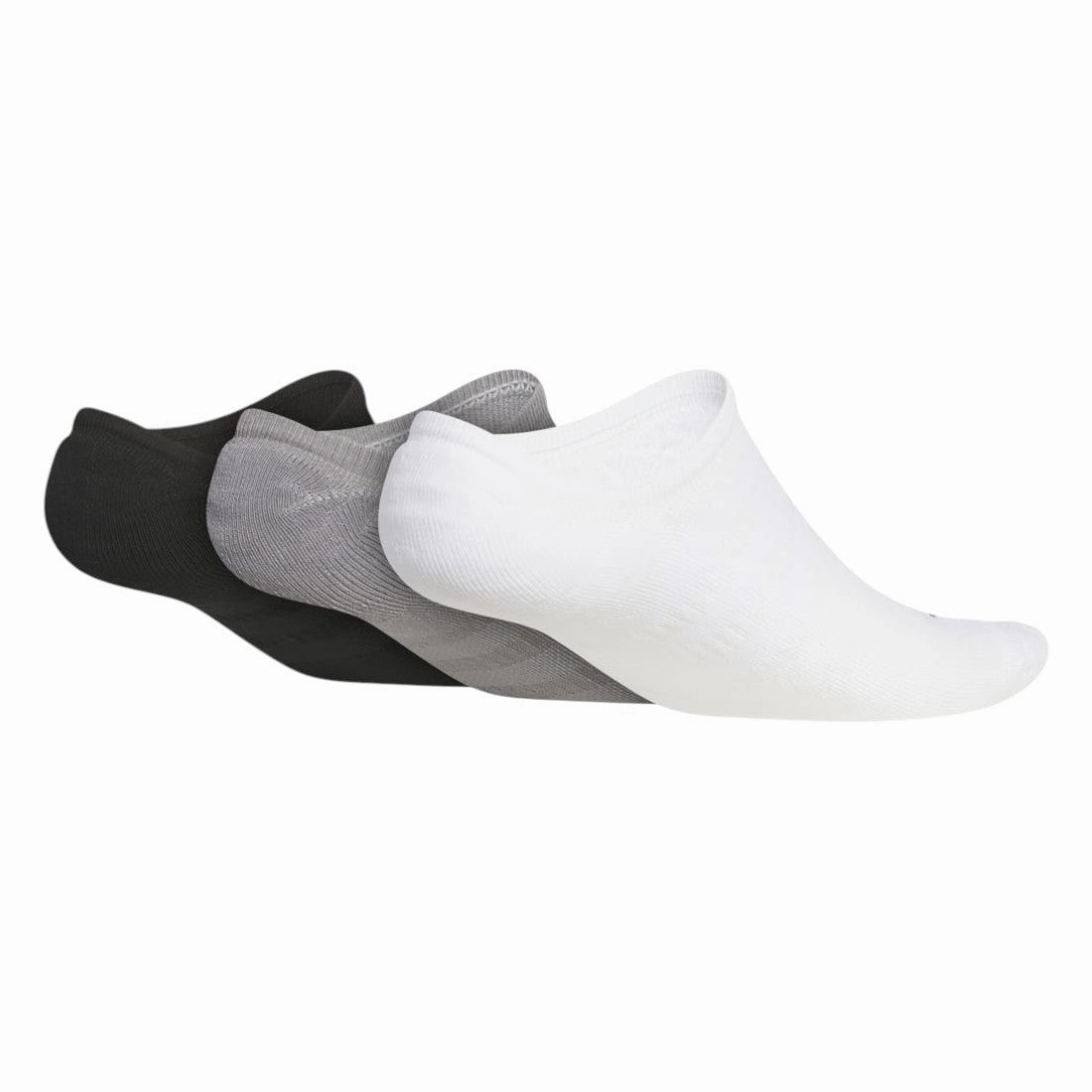 adidas 3 Pack No Show Golf Socks JI9115