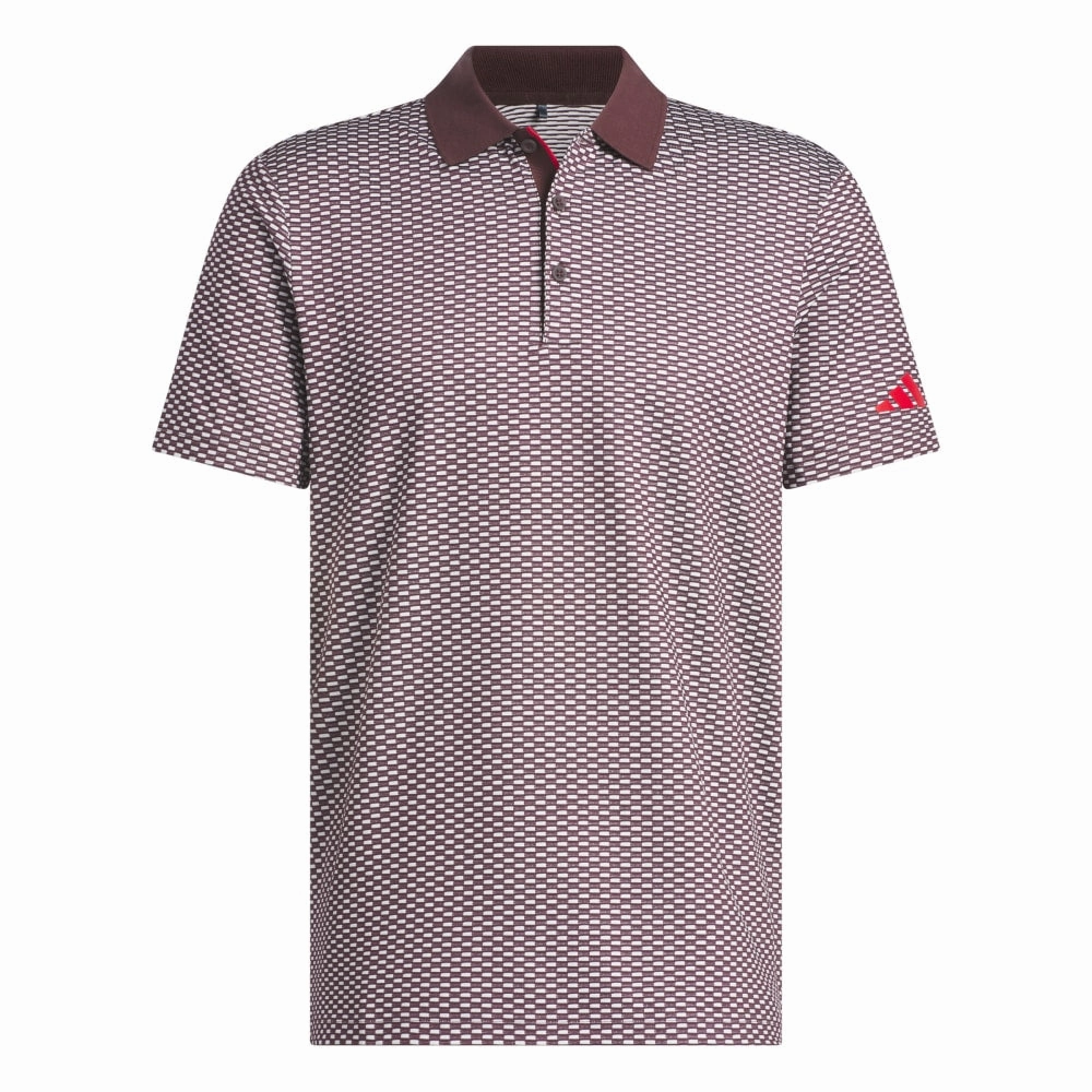 adidas Beyond Textured Golf Polo Shirt JF4881