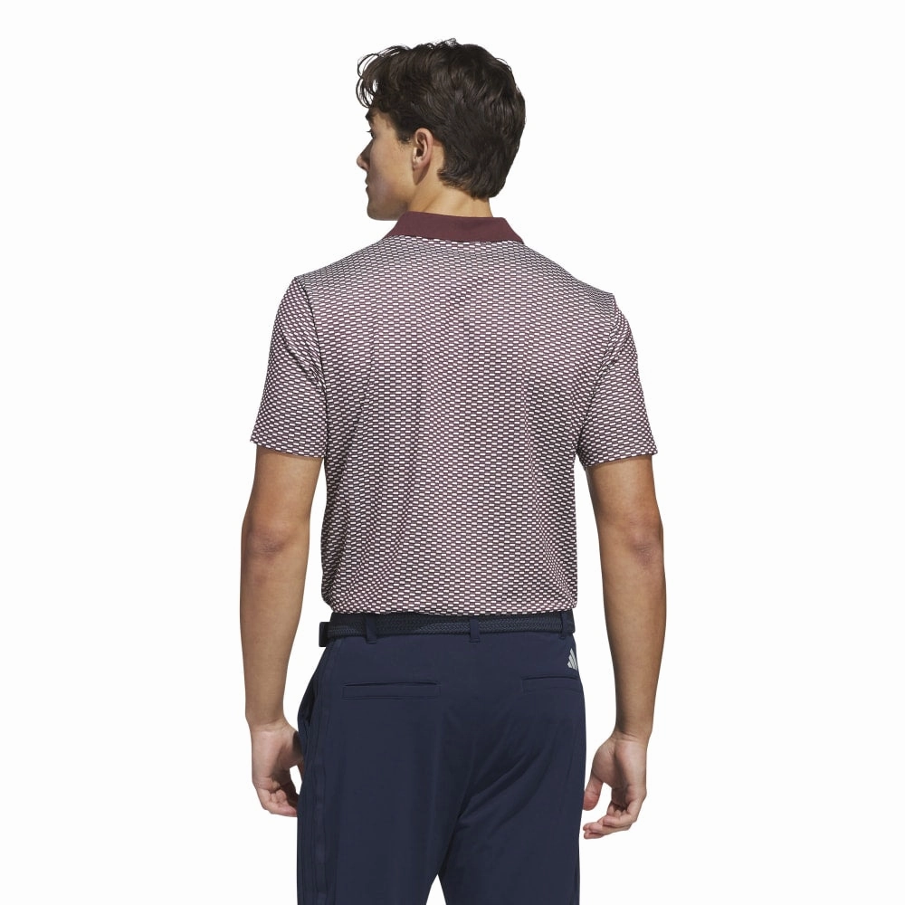adidas Beyond Textured Golf Polo Shirt JF4881