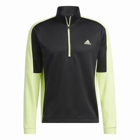 adidas Colourblock Primegreen 1/4 Zip Golf Top HC5572