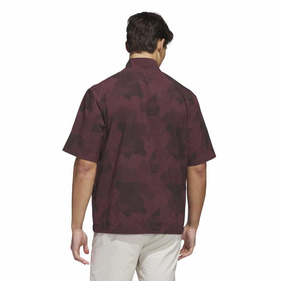 adidas Go-to DWR Short Sleeve Half-Zip Golf Pullover JF4914
