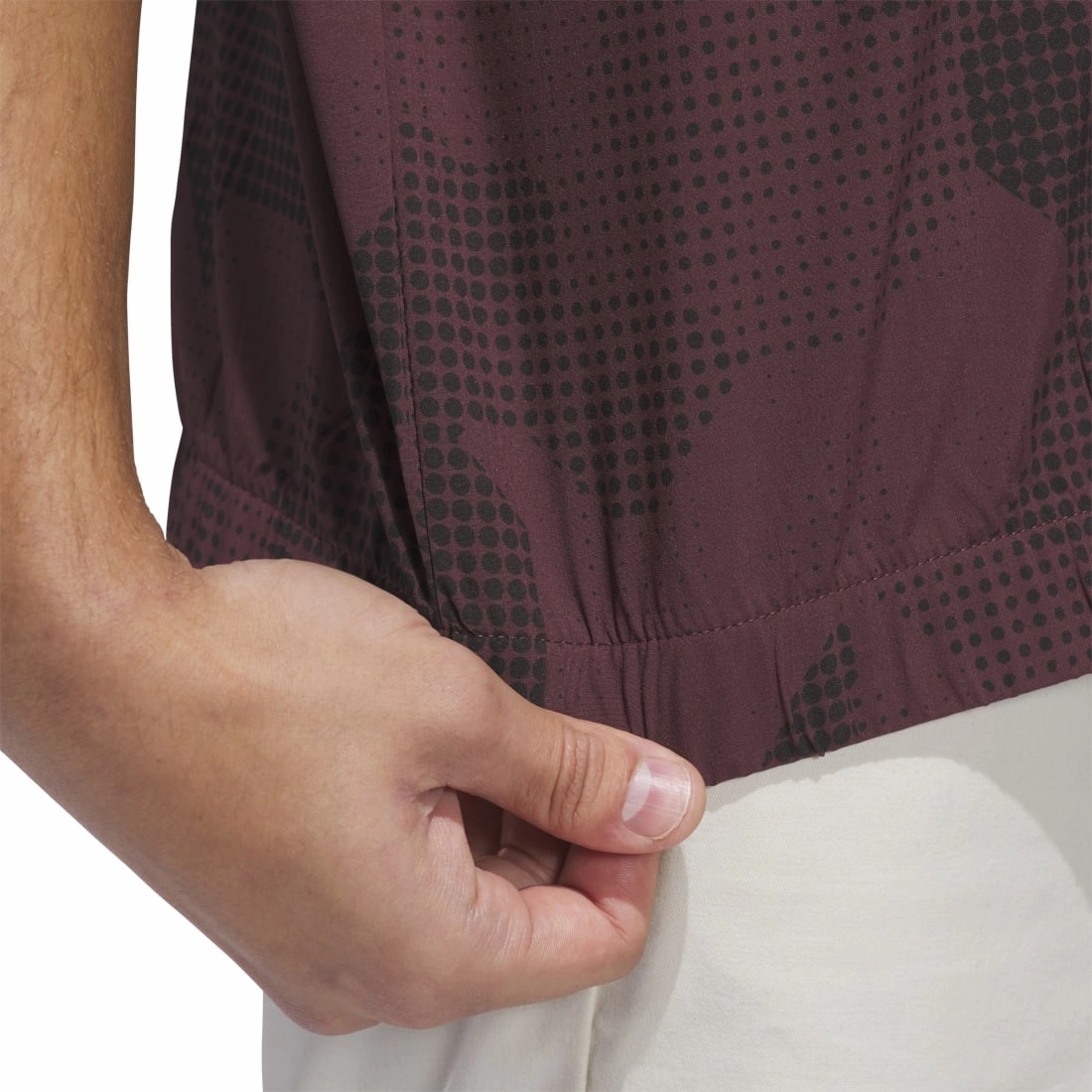 adidas Go-to DWR Short Sleeve Half-Zip Golf Pullover JF4914