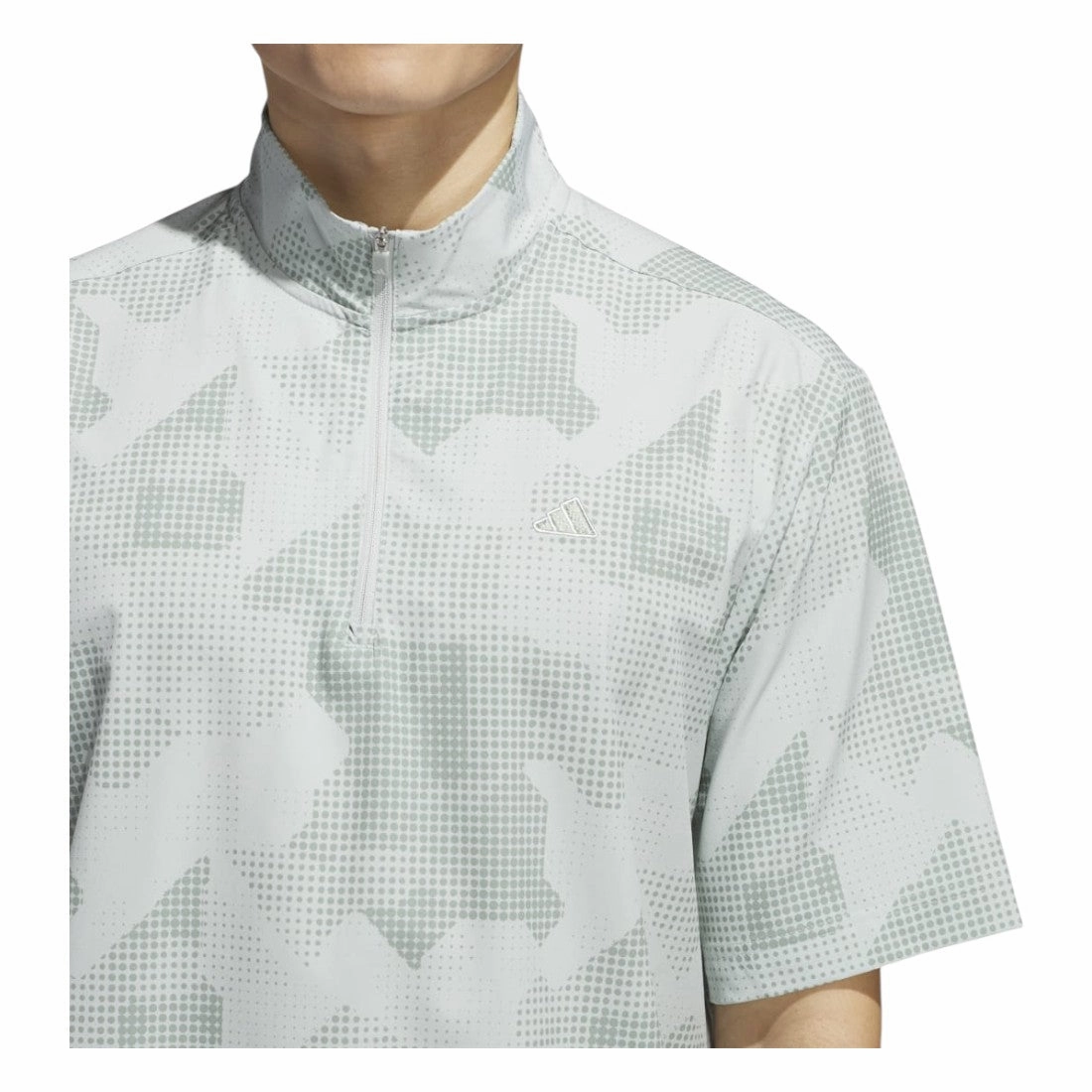 adidas Go-to DWR Short Sleeve Half-Zip Golf Pullover JF9027
