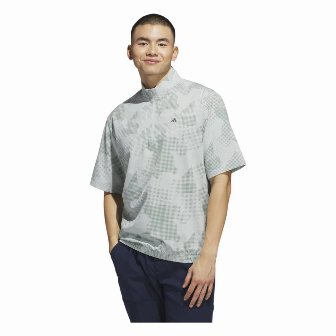 adidas Go-to DWR Short Sleeve Half-Zip Golf Pullover JF9027