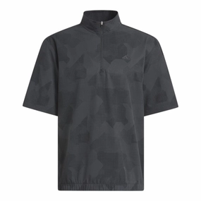 adidas Go-to DWR Short Sleeve Half-Zip Golf Pullover JN9095