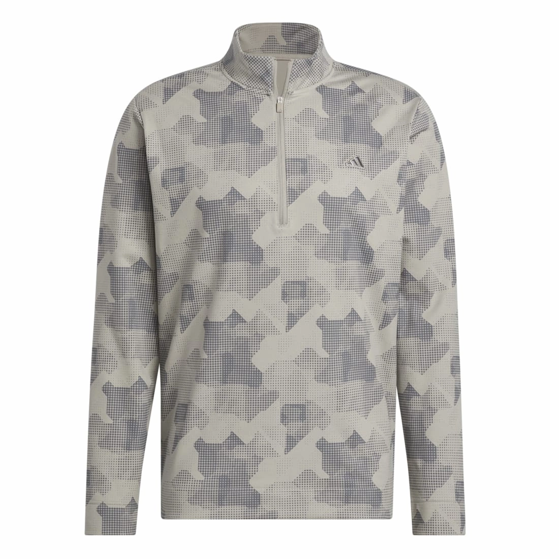 adidas Go-To Printed 1/4-Zip Golf Mid Layer IK3019