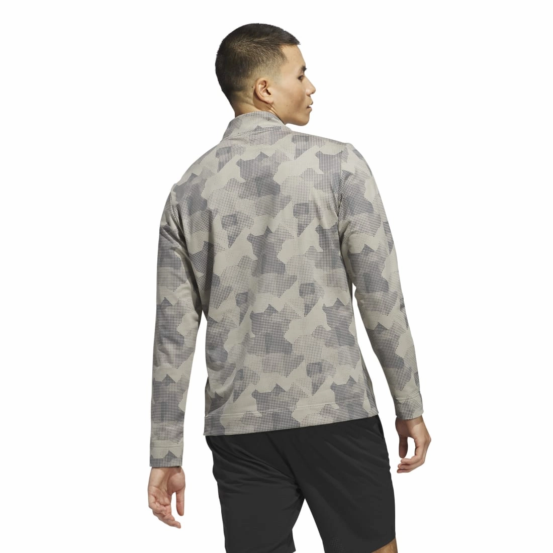 adidas Go-To Printed 1/4-Zip Golf Mid Layer IK3019