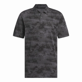 adidas Go-To Printed Mesh Golf Polo Shirt IN6413