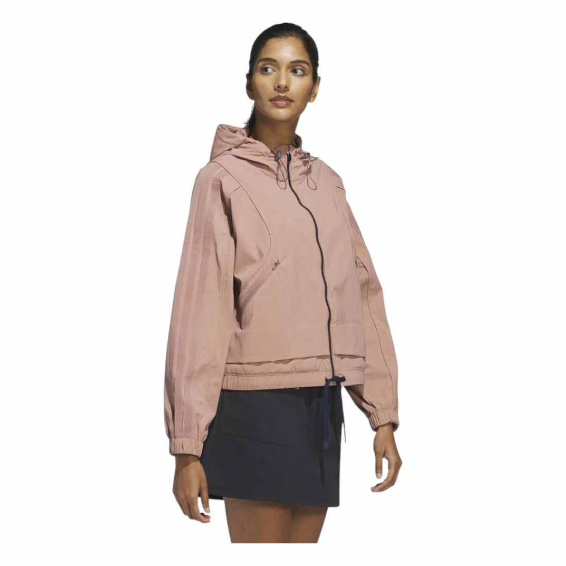 adidas Ladies Beyond Full-Zip Golf Hoodie JE7362