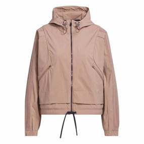 adidas Ladies Beyond Full-Zip Golf Hoodie JE7362