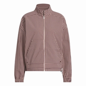 adidas Ladies Ultimate365 Gingham Golf Jacket JE9947