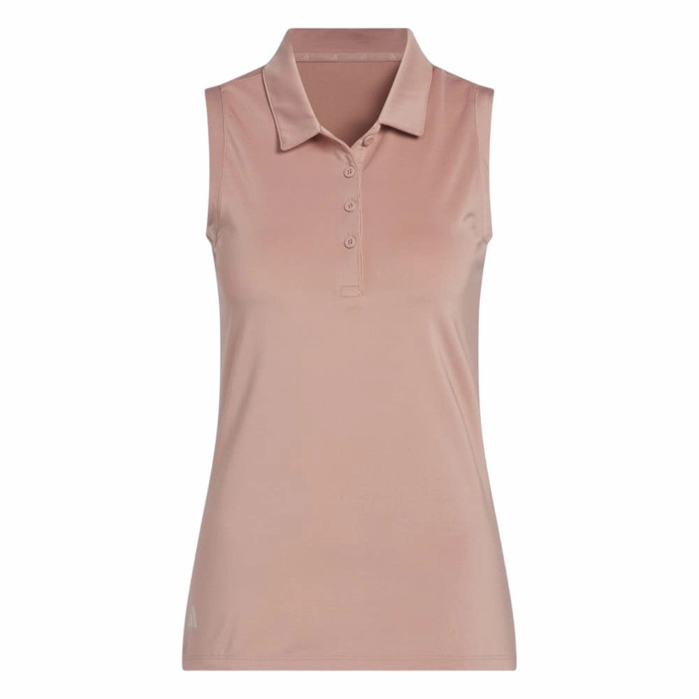 adidas Ladies Ultimate365 Solid Sleeveless Golf Polo Shirt JJ4409