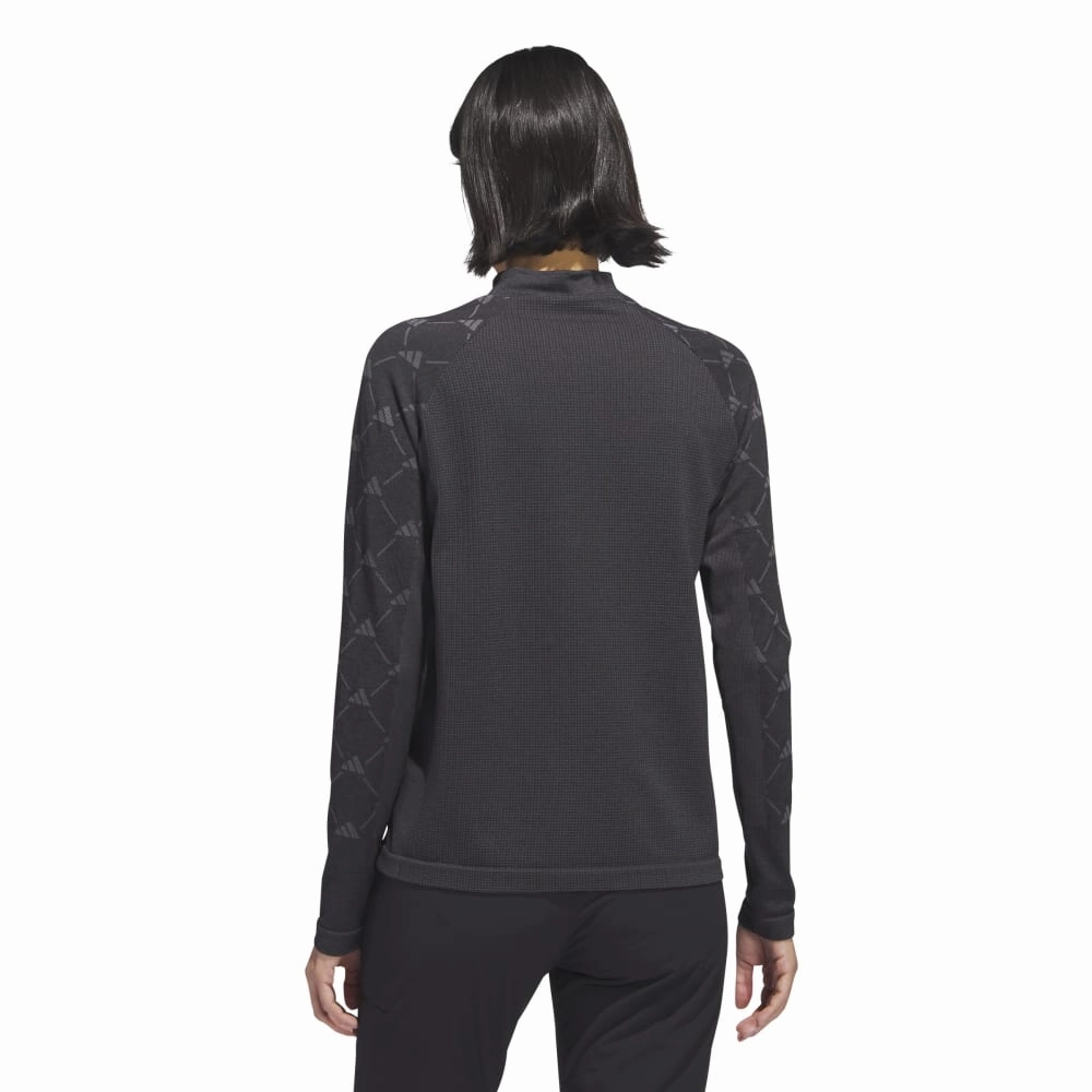 adidas Ladies Ultimate365 Tour Monogram Golf Mock HY7211