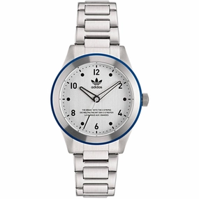 Adidas Men's Watch - Originals Silver Tone Dial Stainless Steel Bracelet | AOSY22518