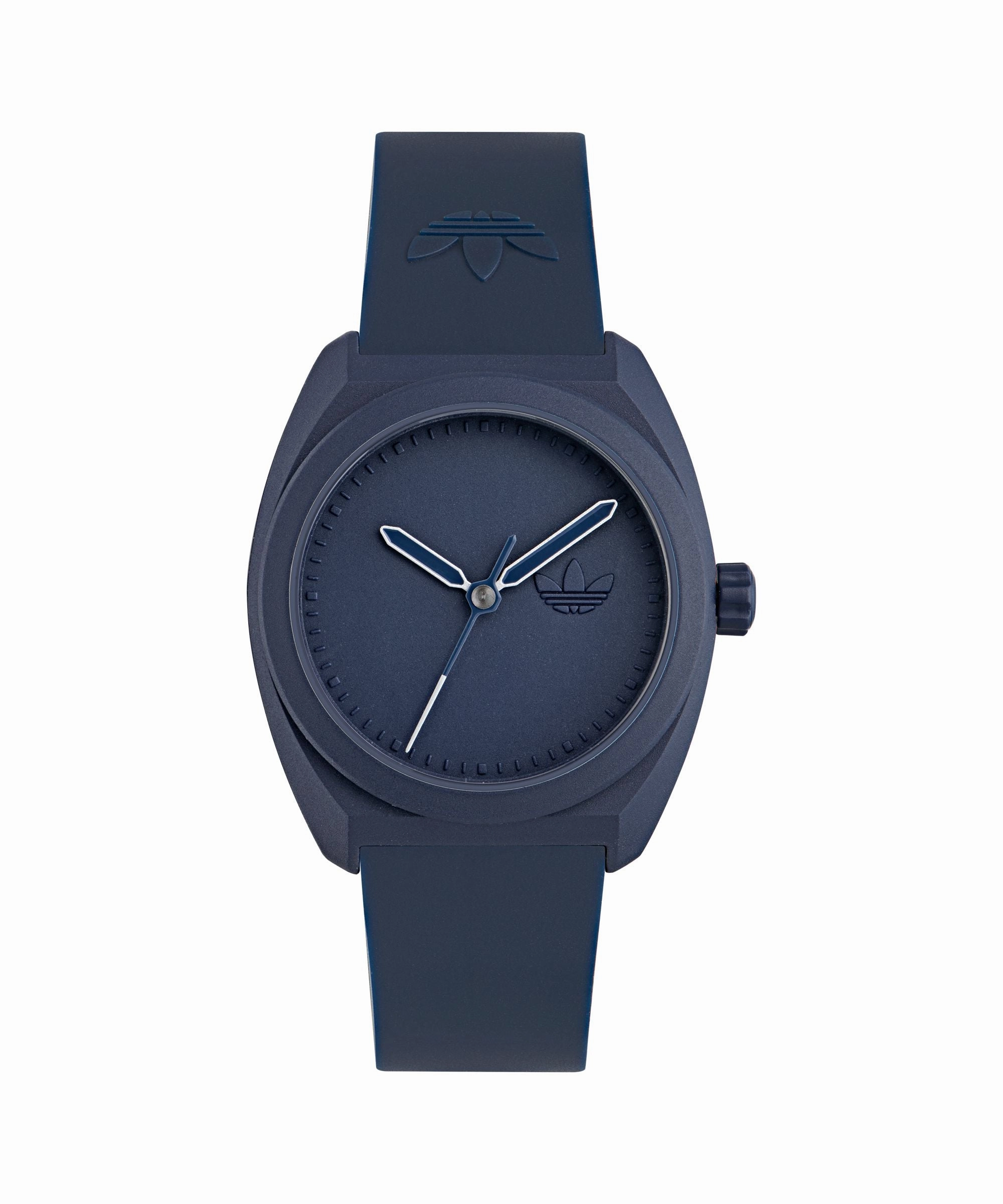 Adidas Project Three Blue Resin Strap Watch AOST24051