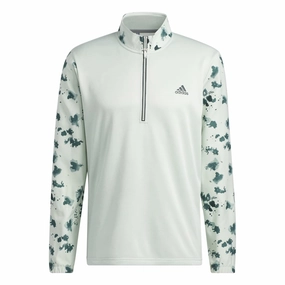 adidas Splatter Print 1/4-Zip Golf Mid Layer HN7174