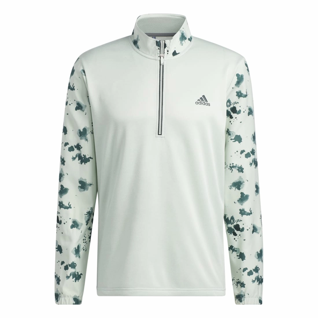 adidas Splatter Print 1/4-Zip Golf Mid Layer HN7174