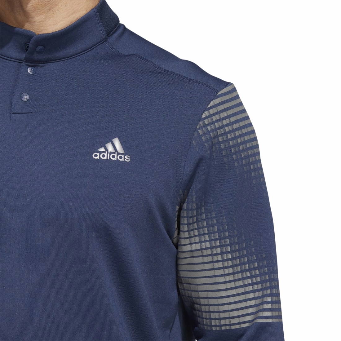 adidas Statement COLD.RDY Long Sleeve Golf Polo Shirt HF6582
