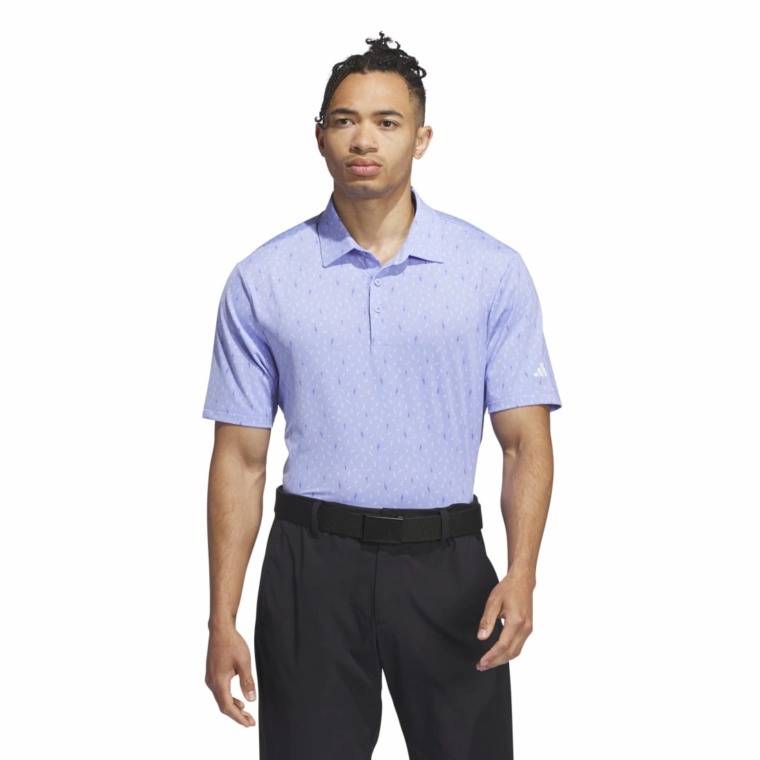adidas Ultimate365 Allover Print Golf Polo Shirt IL0554