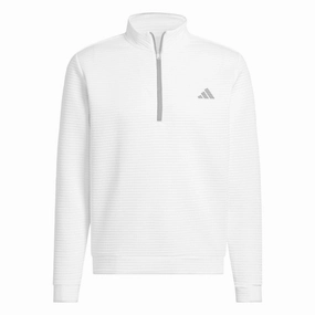 adidas Ultimate365 DWR Textured 1/4 Zip Golf Mid Layer IL0559