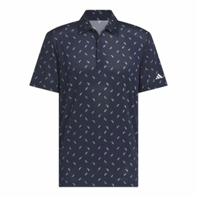 adidas Ultimate365 Mesh Print Golf Polo Shirt JF4909