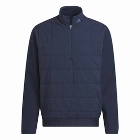 adidas Ultimate365 Quilted 1/2 Zip Golf Wind Top IW1391