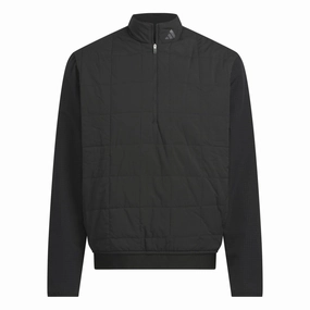 adidas Ultimate365 Quilted DWR 1/2 Zip Golf Mid Layer IT0153