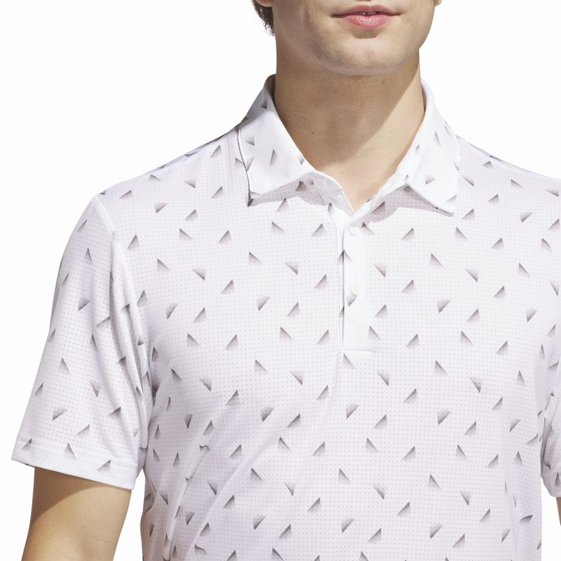 adidas Ultimate 365 Printed Mesh Golf Polo Shirt JF4908